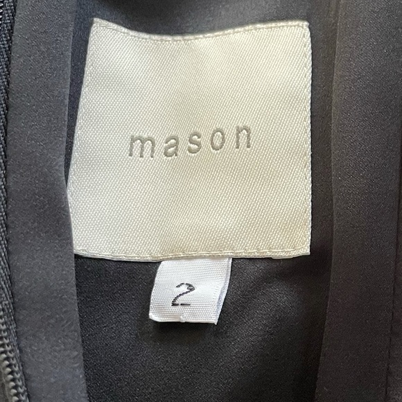 MASON structured bodice mini dress size 2 worn twice then dry cleaned - Picture 13 of 16